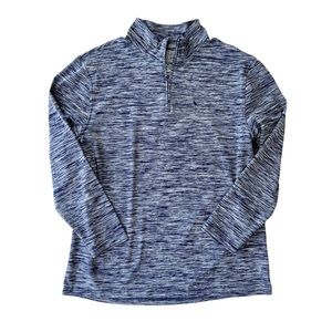 Tailorbyrd Sport men’s navy space dye 1/4 zip pullover sweatshirt Sz XL